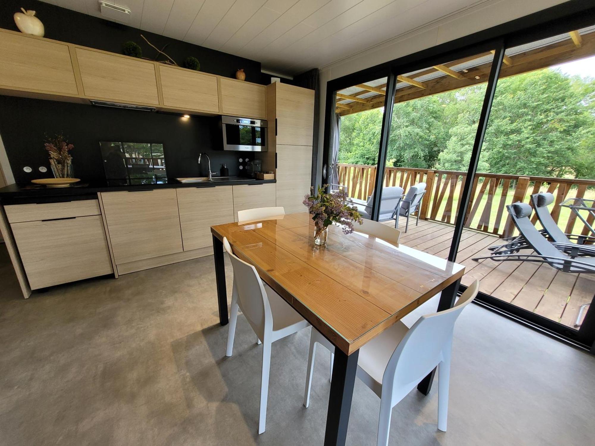 Condat-sur-Trincou Les Chalets Du Moulin De Valade מראה חיצוני תמונה